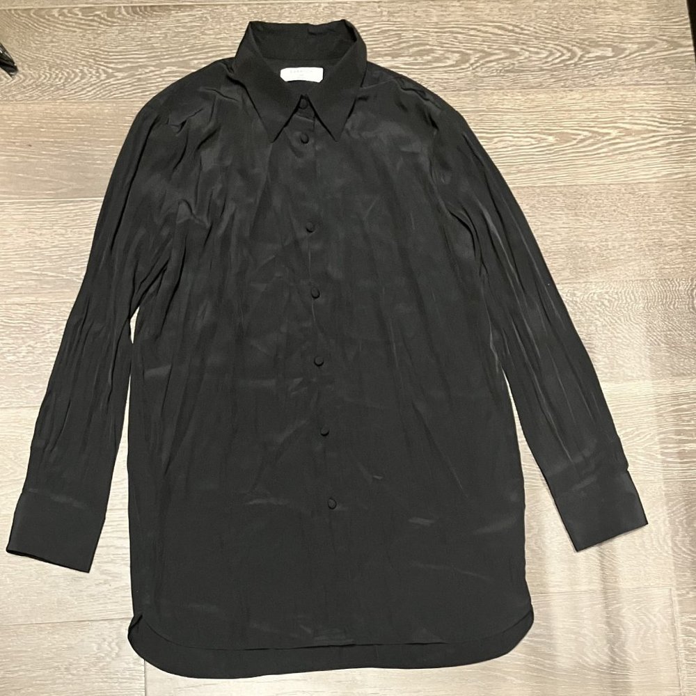 Babaton Beautiful Black Long Blouse